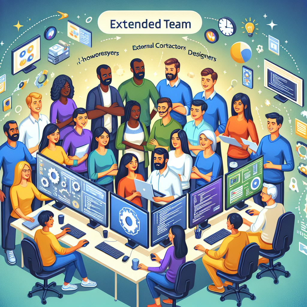 Współpraca między działami w ramach Extended Team: kluczowe aspekty.