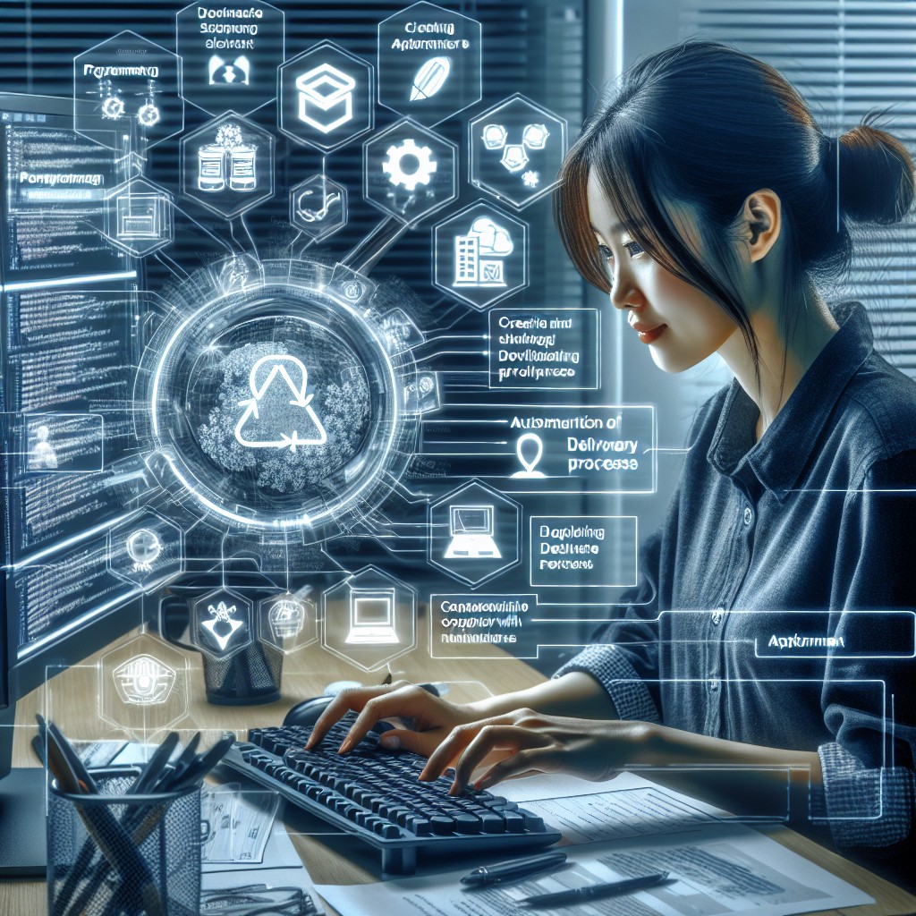Rola inżyniera DevOps w dziedzinie rozwoju aplikacji internetowych w software house: automatyzacja procesów dostarczania.